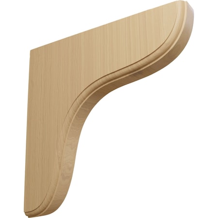 Ekena Millwork 1 3/4"W x 10 1/2"D x 10 1/2"H Eaton Wood Bracket, Cherry BKTW02X11X11EACH